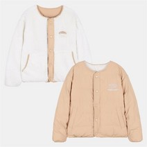 더데이걸 SH01 클라우드 리버시블 다운점퍼 TGJD21T05