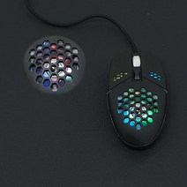땀 안 나는 게이밍 쿨링팬 마우스, 블랙 - Threego 게이밍 쿨링팬 마우스