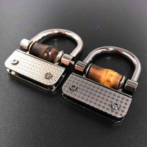 가죽 공예 가방 뱀부 디링 클러치 제작 만들기 블랙