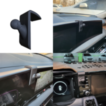 내차전용 거치대 팰리세이드 K8 스포티지(NQ5) 쏘렌토(MQ4) 아이오닉5 니로(SG2) EV6 전용 브라켓 (무선충전기 거치용 브라켓), 니로(SG2) 전용 브라켓, CWC-02