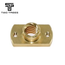 8mm/10mm 3D 프린터 리드 나사 스크류 Ender 3 CR-10, 01 Brass_01 Lead 8 nut