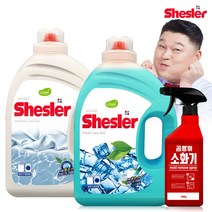 강호동의 쉬슬러 액상 세제 3.05L 센스티브 1개+후레쉬 1개+소화기 곰팡이제거제 400ml 1개, 단품