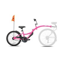 KaZAM 공동파일럿 바이크 트레일러 핑크 20인치