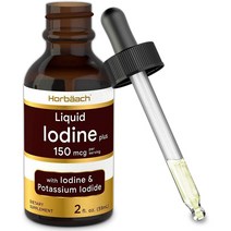 호바흐 액상 요오드 & 포타슘 칼륨 150mcg 59ml 2팩