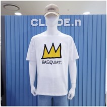 클라이드 SH04 남여 바스키아 왕관 반팔티 FMBTS281U3