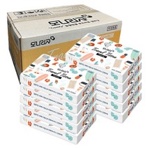 모나리자 휴대용 티슈 먼지없는 여행용 외출용 휴지 40매, 40매x50개