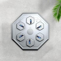 스마트 뮤직복싱기계 펀치머신 가정용 벽걸이 펀칭 패드 전자 음악 복싱 벽 타겟 훈련 장비 스포츠 민첩성, Dual Bluetooth