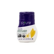 Pyure 퓨어 슈가 프리 오가닉 리퀴드 스테비아 추출물 바닐라 맛 53 ml