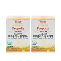 하이웰 프로폴리스 원어데이 90캡슐 2통 비타민C 아연