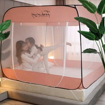 HS라이프 모기장 방충망 텐트 원터치 촘촘망 해충방지 캠핑 대형 사각모기장, 선택완료