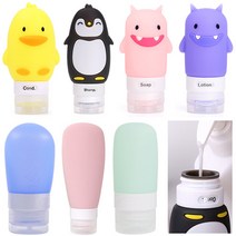 수영장 실리콘 공병 여행용 휴대용 용기 화장품 샴푸 소분 쿠션 미니 샴푸통 튜브 다이소, 4. C타입, 4-17. C타입 오리 100ml, 1개