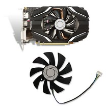Cavabien 84mm MSI GTX 1060 ITX OC 6G GTX950 R7 360 2GD5 GTX1060 OC 3G 그래픽 카드 냉각 팬 HA9015H12SF-Z 12V