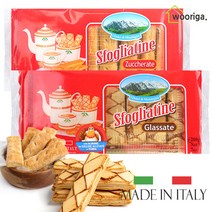 우리가스토리 이탈리아 스폴리아띠네 글라사떼/쥬케라떼 200gx3봉 누네띠네 대용량과자, 글라사떼 200gx3봉, 200g