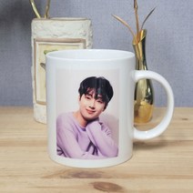 이찬원 굿즈 포토머그컵 제작, 단면인쇄, 노랑, 1개