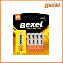 벡셀&어반 프라임 배터리 AA건전지 4+1입, 5개, 1개입