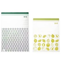 이케아 이스타드 지퍼백 6리터 + 4.5리터 특대형 총 30개