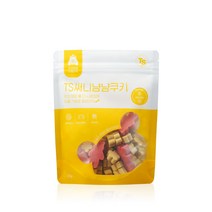 TS써니 강아지 간식 냠냠쿠키 100g, 옐로우(장건강&피부모질)