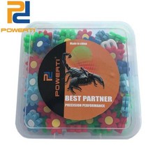 POWERTI 100 개몫 해바라기 테니스 라켓 진동 댐퍼 테니스 라켓에 대한 재미있는 만화 라켓 댐퍼