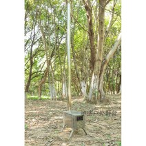 거꾸로타는난로 스텐연통 팰릿 연소기 펠릿 주물 소각 리버스 보일러 난방, 실버