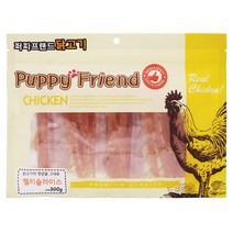 퍼피프랜드 치킨 젤리슬라이스 300g 강아지간식, 상세페이지 참조