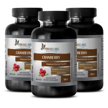 Antioxidant pills - CRANBERRY CONCENTRATE 50: immune support wellness 3 Bottles