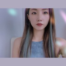 시나몬걸 솜브레 컬러 헤어피스 2p 세트 붙임머리 애쉬 부분가발 똑딱이, 2매입, C5-애쉬바이올렛(2p)