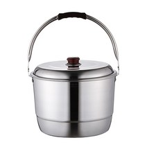 선학 국산 스텐27종 인덕션겸용 들통 찜솥, 선학 스텐 들통 10L