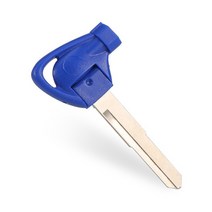 오토바이 자물쇠 WhatsKey 오토바이 키 Blank Uncut For YAMAHA 자석 도난 방지 잠금 VOX BWS 4V BWS125 GT, 04 Right Blue