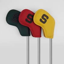 더더블랙 아이언 커버 컬러 천연가죽 시리즈, S옐로우