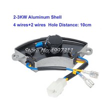 공장 avr 자동 전압 조정기 정류기 가솔린 발전기 2-3kw 5kw 6.5kw 6-7kw 8kw 단상 삼상, 2-3kw 알루미늄 쉘, 1개