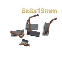 자동차부품 자동차 전기 히터 팬 라디에이터 송풍기 용 고 구리 카본 브러시 6x6x13.5 7x7x12.4 8x8x19 8x9, 03 5pcs 8x8x19mm