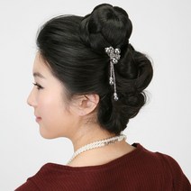 공주방울머리, #4 자연갈색, 1개