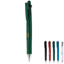 제브라 클립온 멀티 T 4색(0.7mm)+샤프(0.5mm) CLIP-ON MULTI T B4SA1 비비드, CLO MULTI T 4&1 퓨어그린(BG)x1개