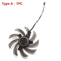 쿨링팬 GTX 1070 TI 8G 듀얼 GPU 카드 쿨러 팬 교체 용 85mm FDC10H12S9-C, [01] Type A - 1PC