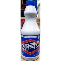 [∂LL7] 유한 락스 식품용 1LX4 세제 차아염소산나트륨 용세제 표백 청소_h§eEA, §본상품§e, 옵션▩무