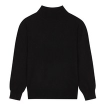 베스띠벨리 22F/W 모크넥 베이직 풀오버 BFU2919BK