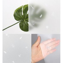 창문 눈부심방지 UV차단 붙이는 필름 시트지 병원 깔끔한 신혼집 음식점, 유리창시트 꽃향기