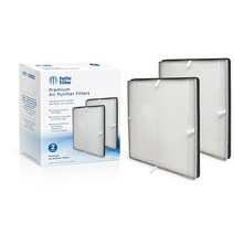 Fette Filter - Vornado 공기 청정기 모델 AC300 AC350 AC500 AC550 PCO200 PCO300 및 PCO500과 호환되는 프리미엄 트루 헤, 2 Hepa