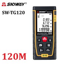 레이저거리측정기 SNDWAY 레이저 거리 측정기 40M 60M 80M 100M 거리 측정기, [08]