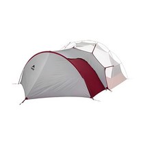 MSR Gear Shed Tent Elixir & Hubba 텐트용 부착식 쉼터 흰색/빨간색 2개 흰색/빨간색
