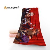 드라잉타월 아이돌 서포트 Ateez 마이크로파이버 페이스 타올 35x75cm 빨리 건조 스포츠 타월, [01] 35x75cm, [09] 8