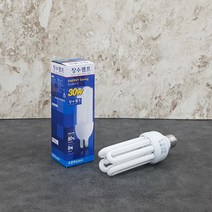 장수 30W 삼파장 전구 (주광색) EFQU30EX-D, 단품, 단품