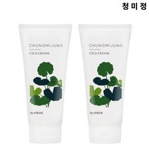청미정 유기농 병풀추출물 아데노신 시카크림 본품 2개(100g+100g), 본품2개(100g+100g)