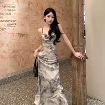 맥시 에스닉 백리스 휴양지 꽃무늬 점프수트 이다희 프릴 백예린 동남아 해외여행 여름옷 휴양지룩 원피스 베트남