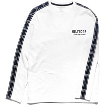 타미힐피거 LS 로고 프렌치 테리 긴소매
