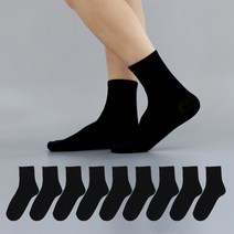 싹스윕 남성 퀄리티 밴드 중목 양말 10켤레