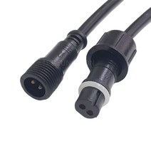 (주)승원전자 SB0004 2P*1.5 케이블 방수형 서큘라 몰딩 단자케이블 전원 통신접속용 방수케이블 전선연결커넥터 방수컨넥터, 2개