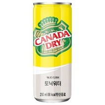 캐나다드라이 토닉워터 250ml x30캔, 상세페이지 참조, 상세페이지 참조