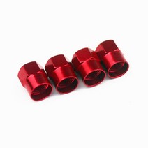 타이어구찌 타이어밸브캡 타이어에어캡4pcs 금속 자동차 휠 타이어 밸브 캡 BMW M3 M5 M6 X1 X3 E46 E90 E3, 02 Red_09 For Honda
