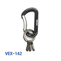 나카바야시 카라비너 VEX-142 후크고리 카라비나 캠핑용 고리 잠금